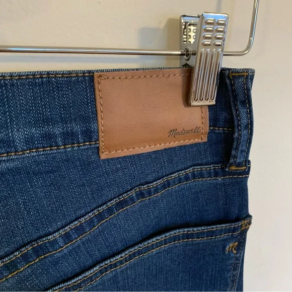 NWT Madewell Roadtripper High Rise Skinny Jeans in Orson Wash, Size 28 - Picture 11 of 12